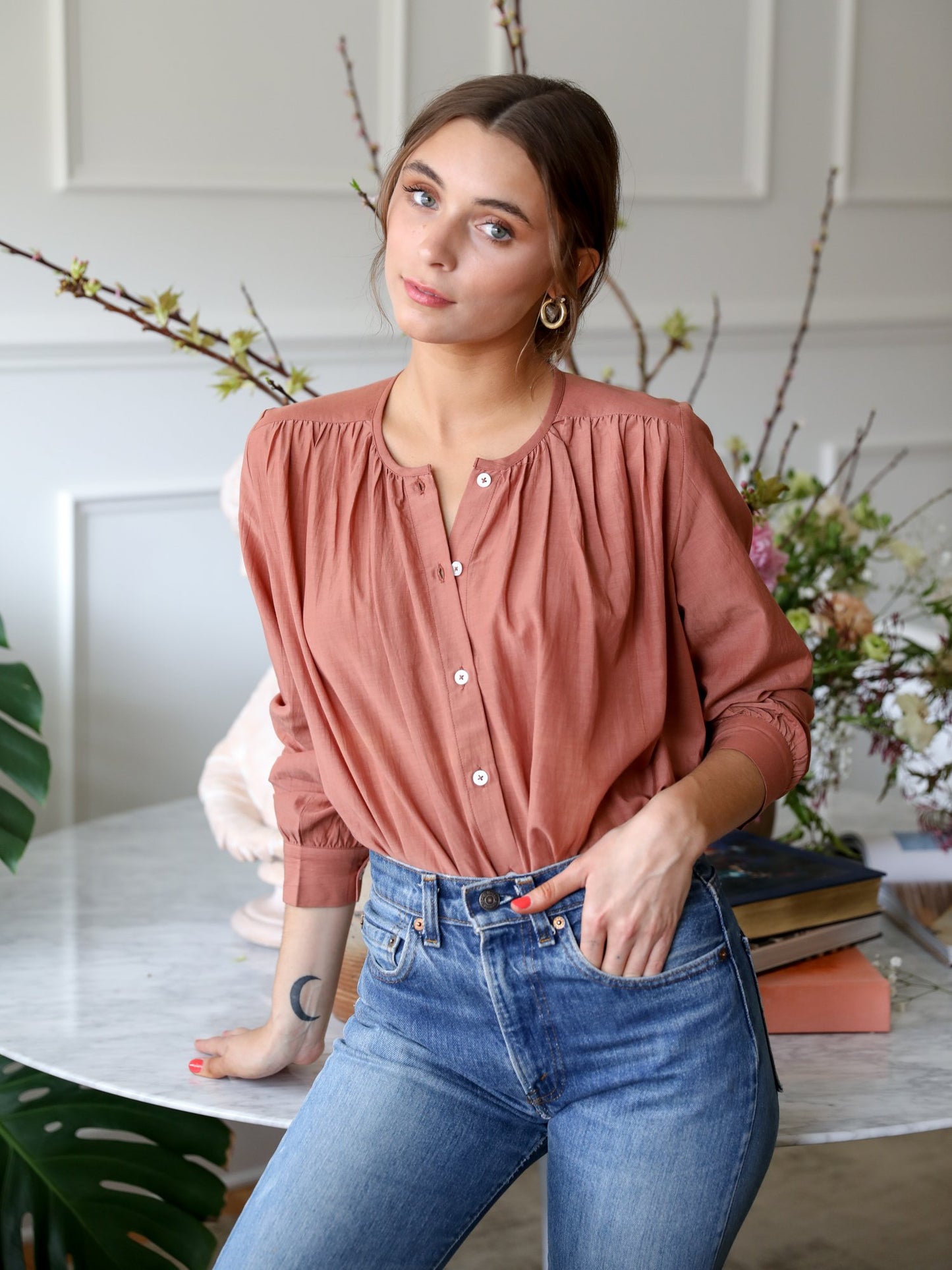 FLORIAN TOP CAMEL