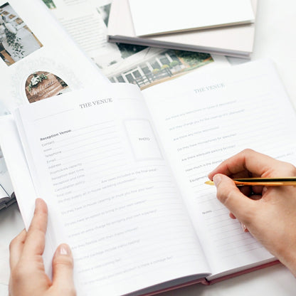 Wedding Planner (White) organiser gift for brides for her