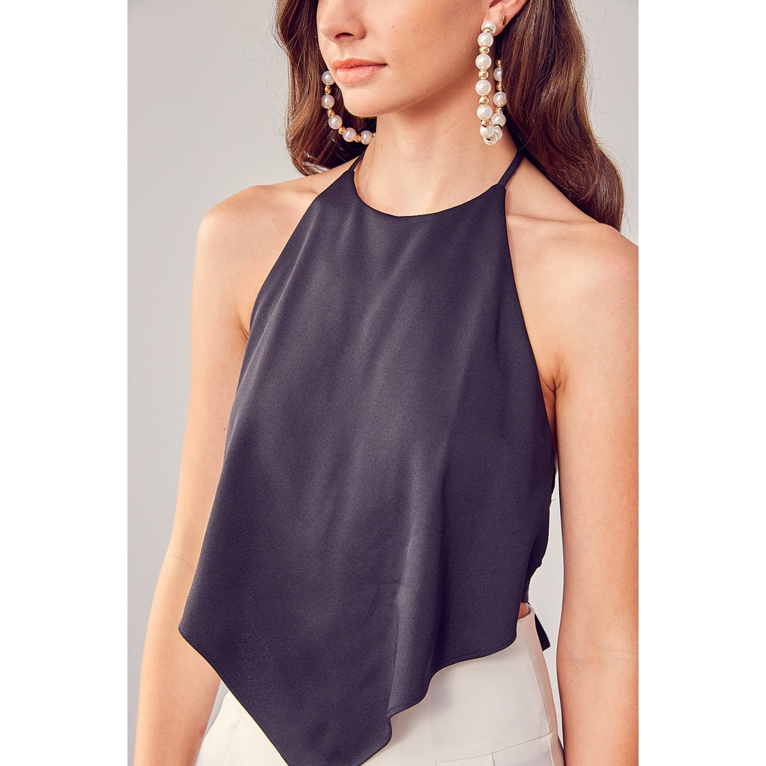IRVING TIE BOW TOP