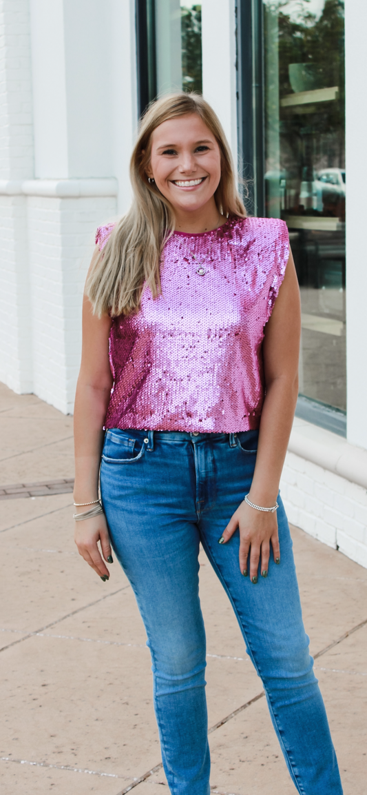 MAGENTA GUICE TOP