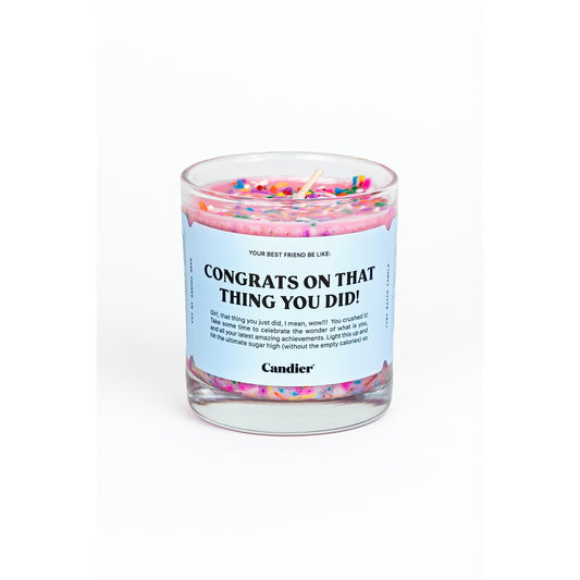 Congrats Candle 1