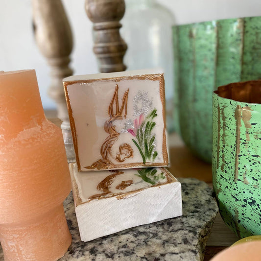 The Painted Petal Spring Bunny