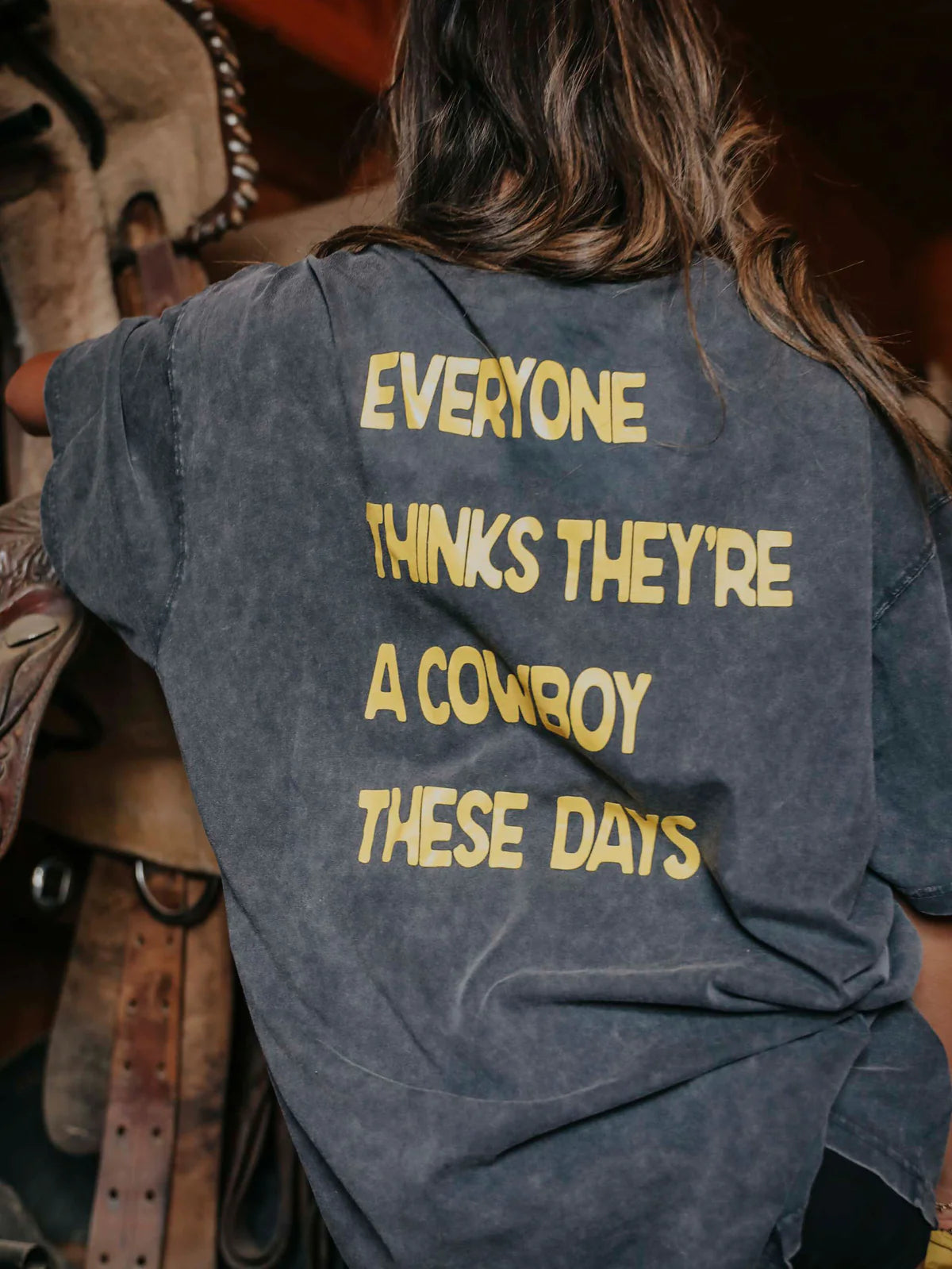 COWBOY THESE DAYS (front + back)
