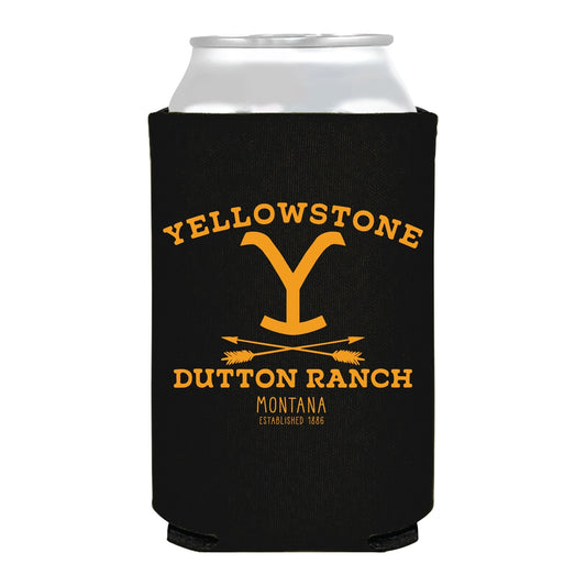 Yellowstone Dutton Ranch Montana Full Color Can Cooler