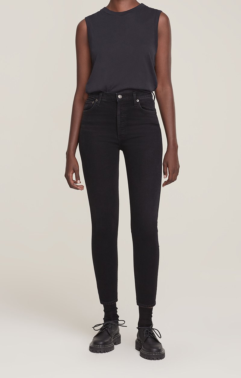 AGOLDE NICO HIGH RISE SLIM FIT IN COMPILATION