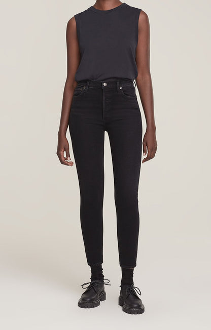 AGOLDE NICO HIGH RISE SLIM FIT IN COMPILATION