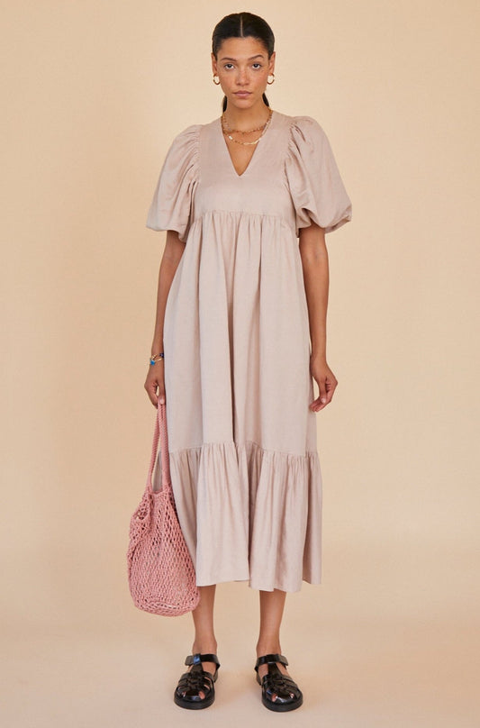 Hunter Bell Palmer Dress - Clay