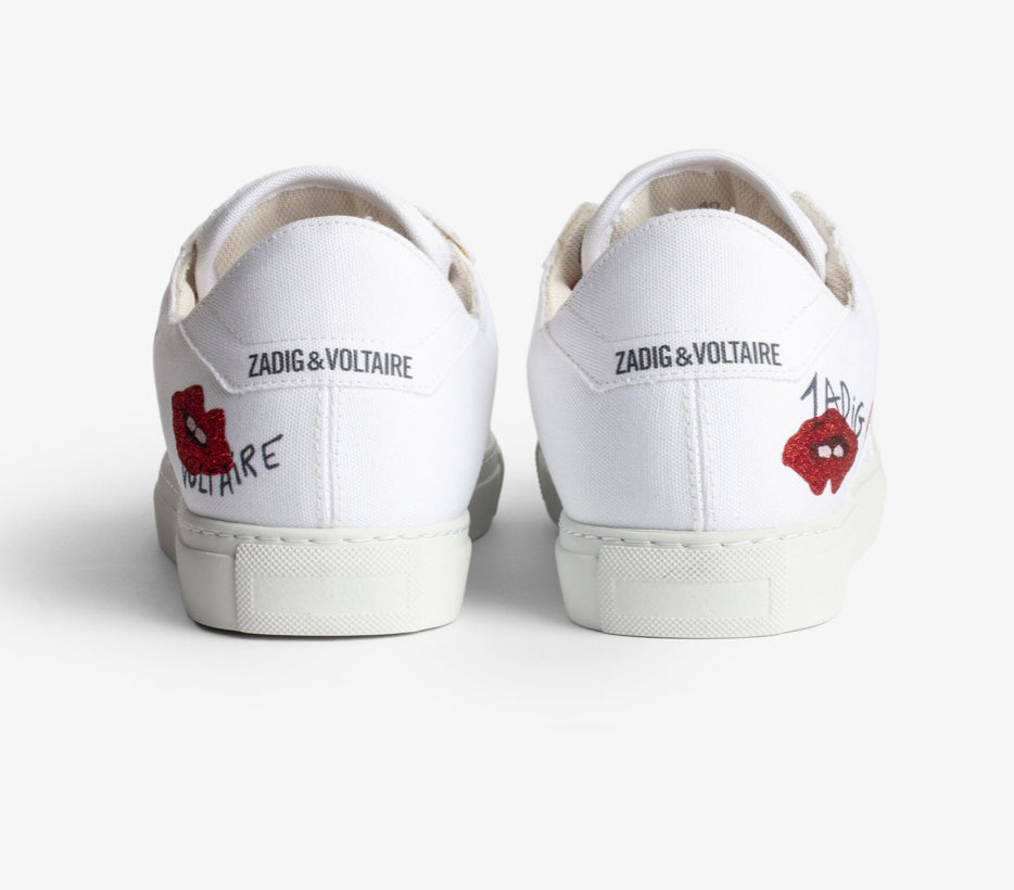 Zadig & Voltaire The La Flash Lips Sneakers