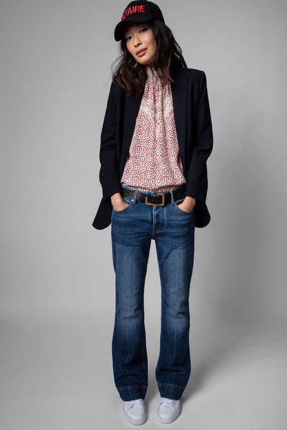 Zadig + Voltaire Tupelo Small Heart Blouse