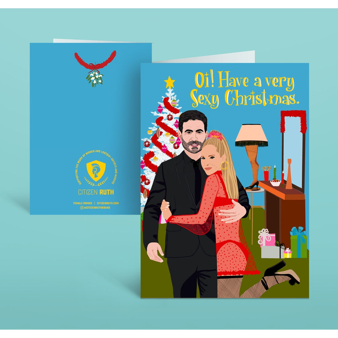 Oi! Roy Kent Sexy Christmas Card