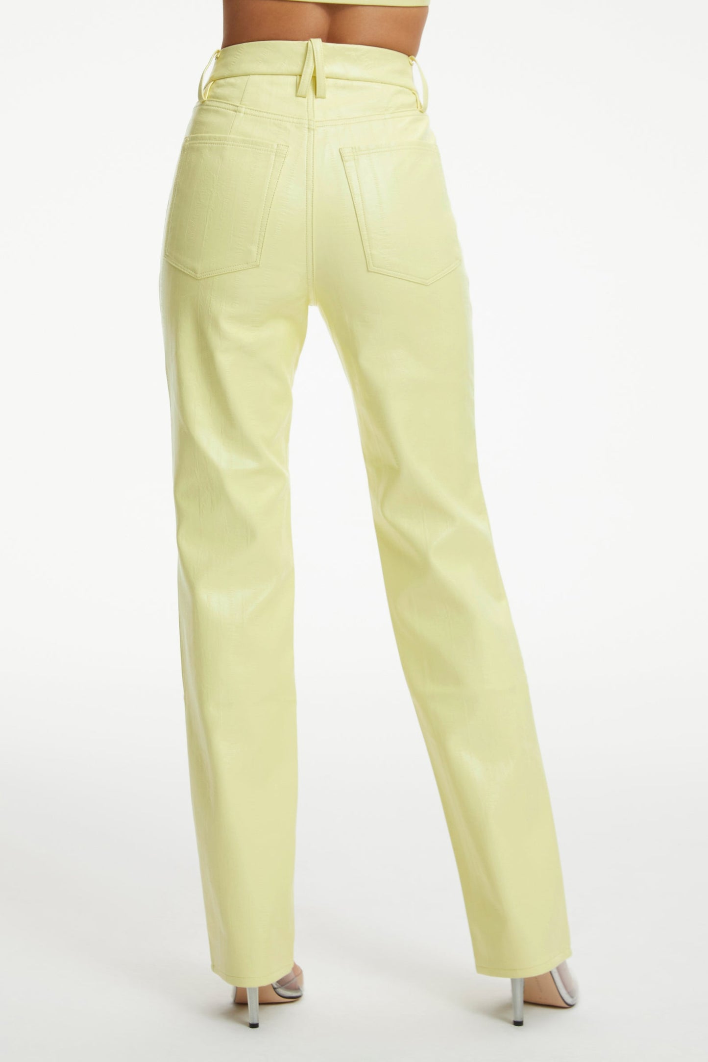 Good American Better Than Leather Good Icon - Key Lime