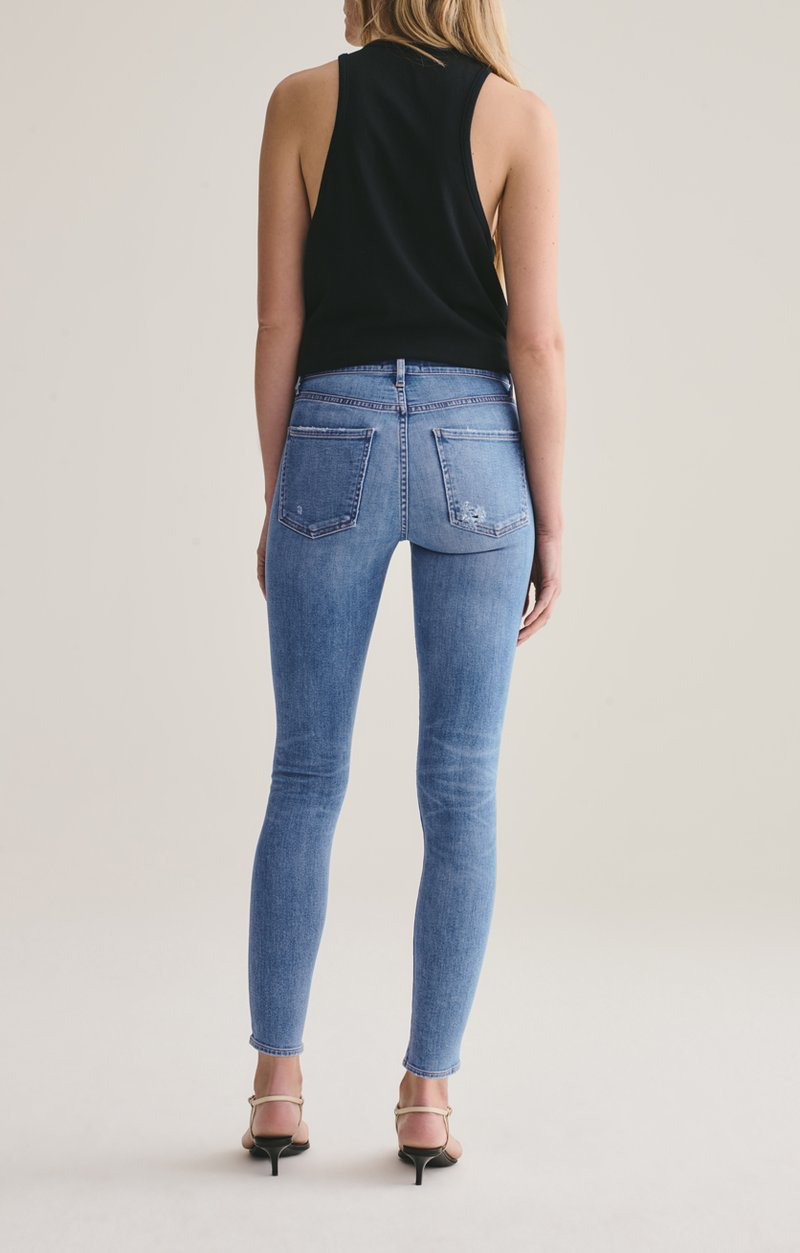 AGOLDE Sophie Mid Rise Skinny Ankle