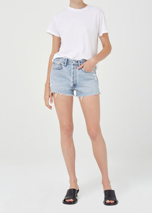AGOLDE PARKER VINTAGE CUT OFF SHORT - RAPTURE