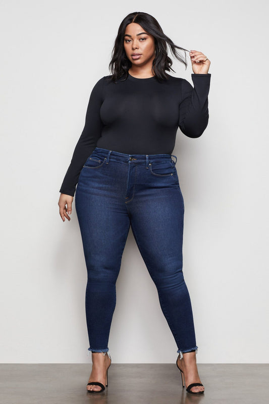 Good American Good Waist Blue 387