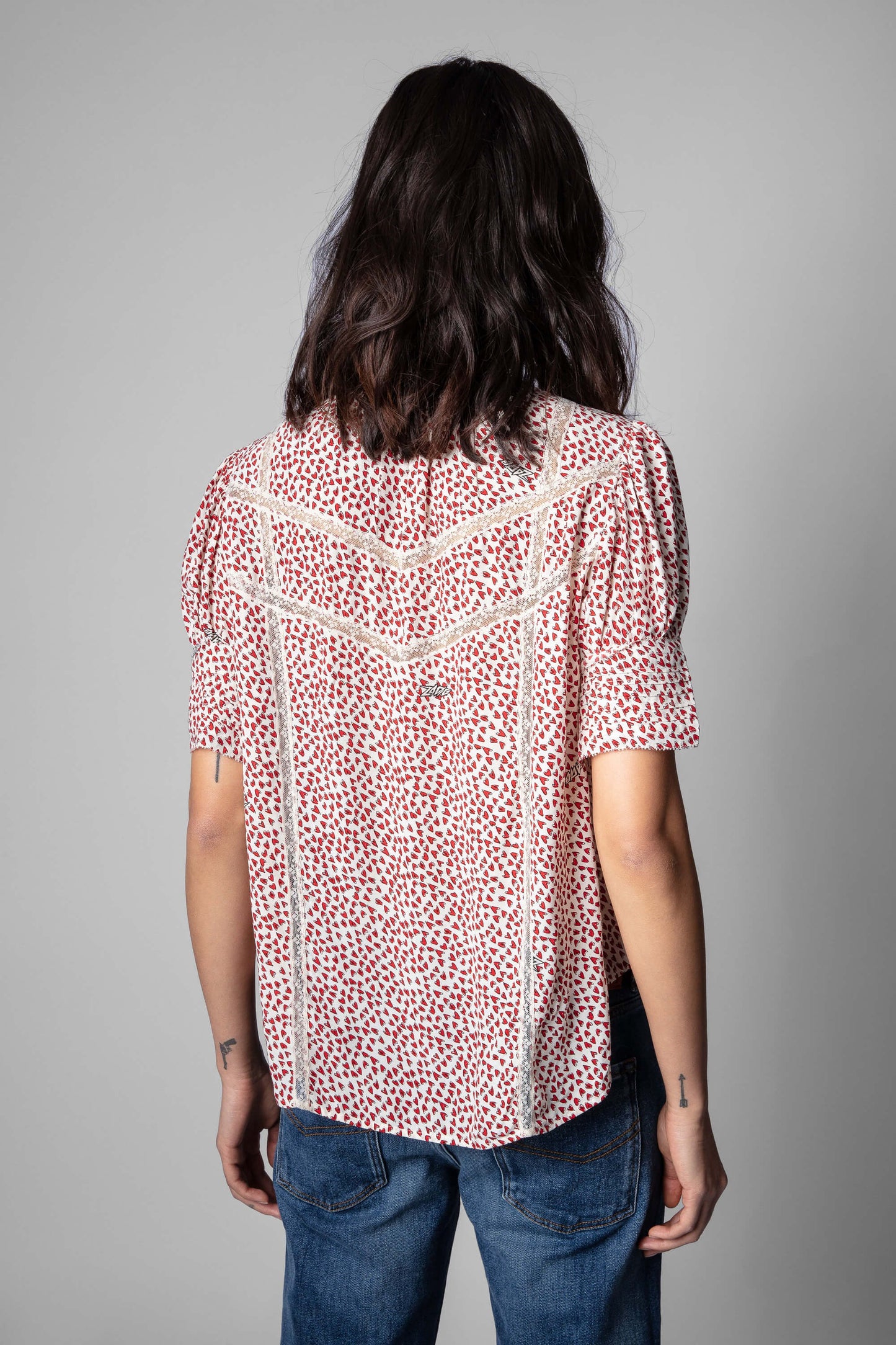 Zadig + Voltaire Tupelo Small Heart Blouse