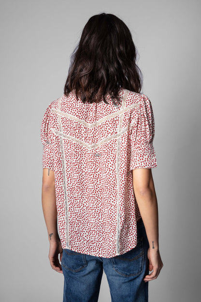 Zadig + Voltaire Tupelo Small Heart Blouse