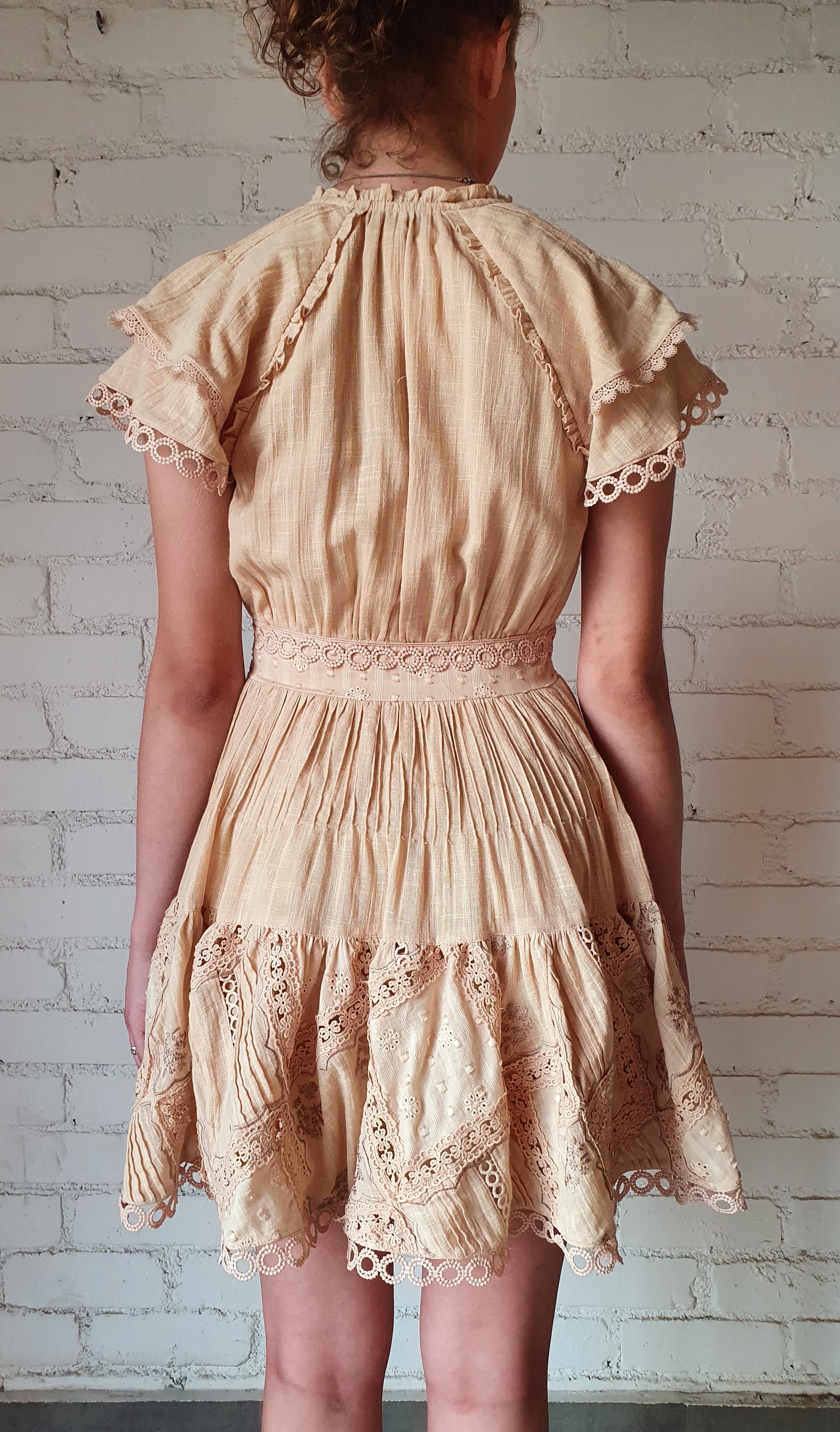 Hemant & NAndita Ruby Cotton Dress