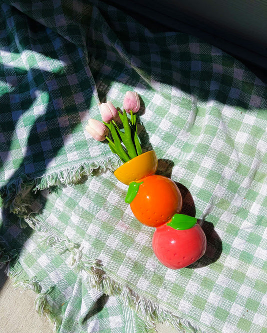 STACKED CITRUS VASE