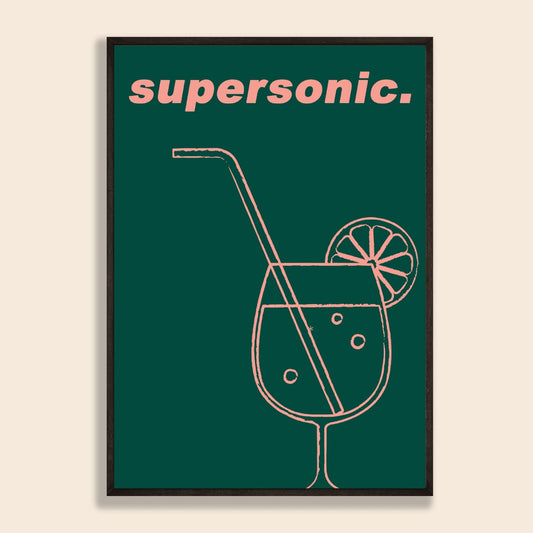 Supersonic Print( 29.7 x 42.0cm)