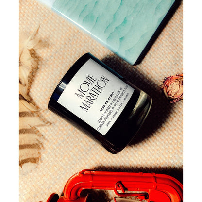 Movie Marathon Candle