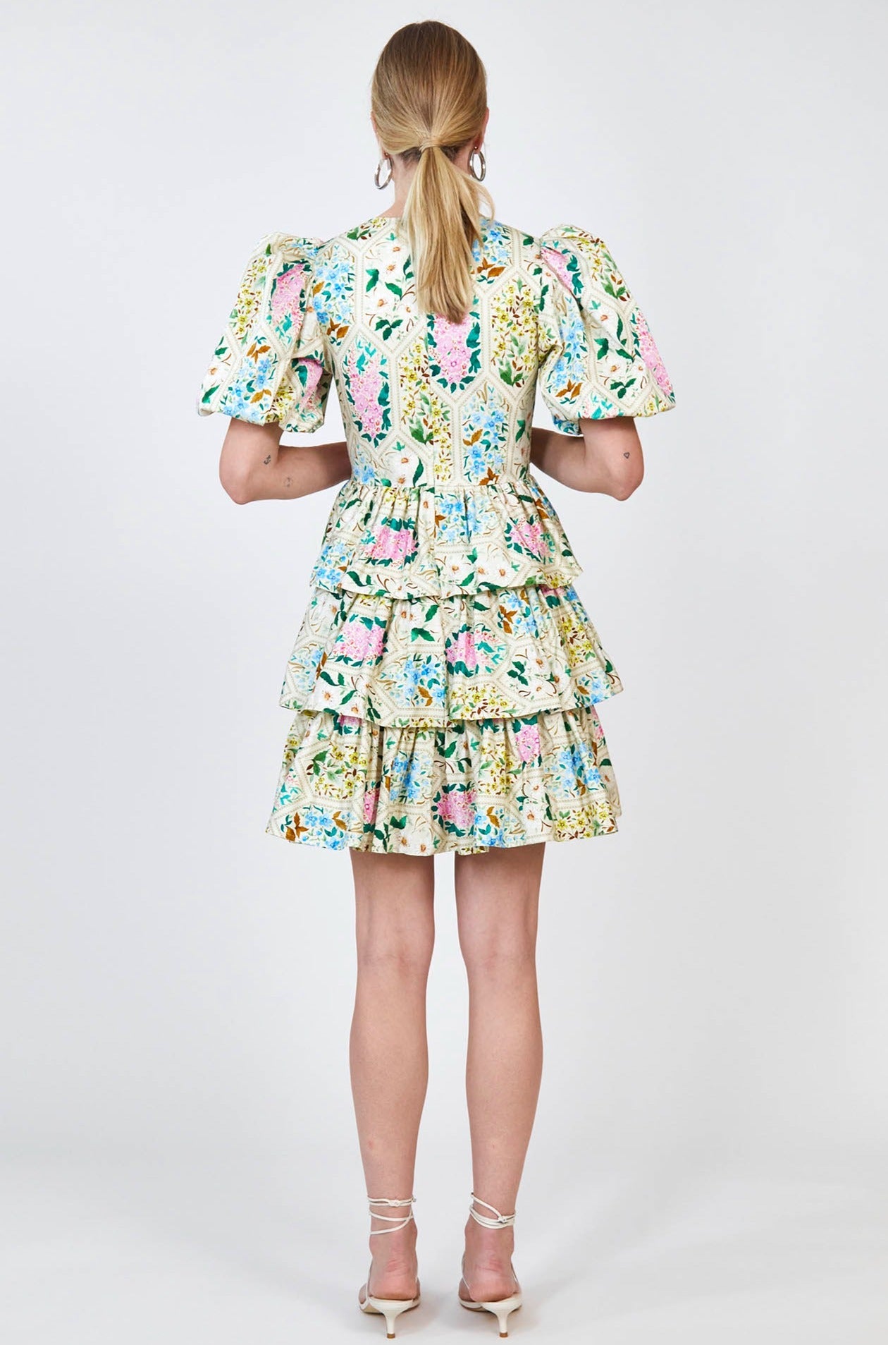 Hunter Bell Porter Dress - Floral Tile