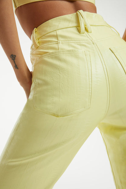 Good American Better Than Leather Good Icon - Key Lime