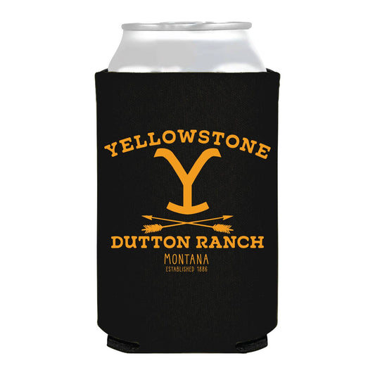 Dutton Ranch Montana Full Color Can Cooler