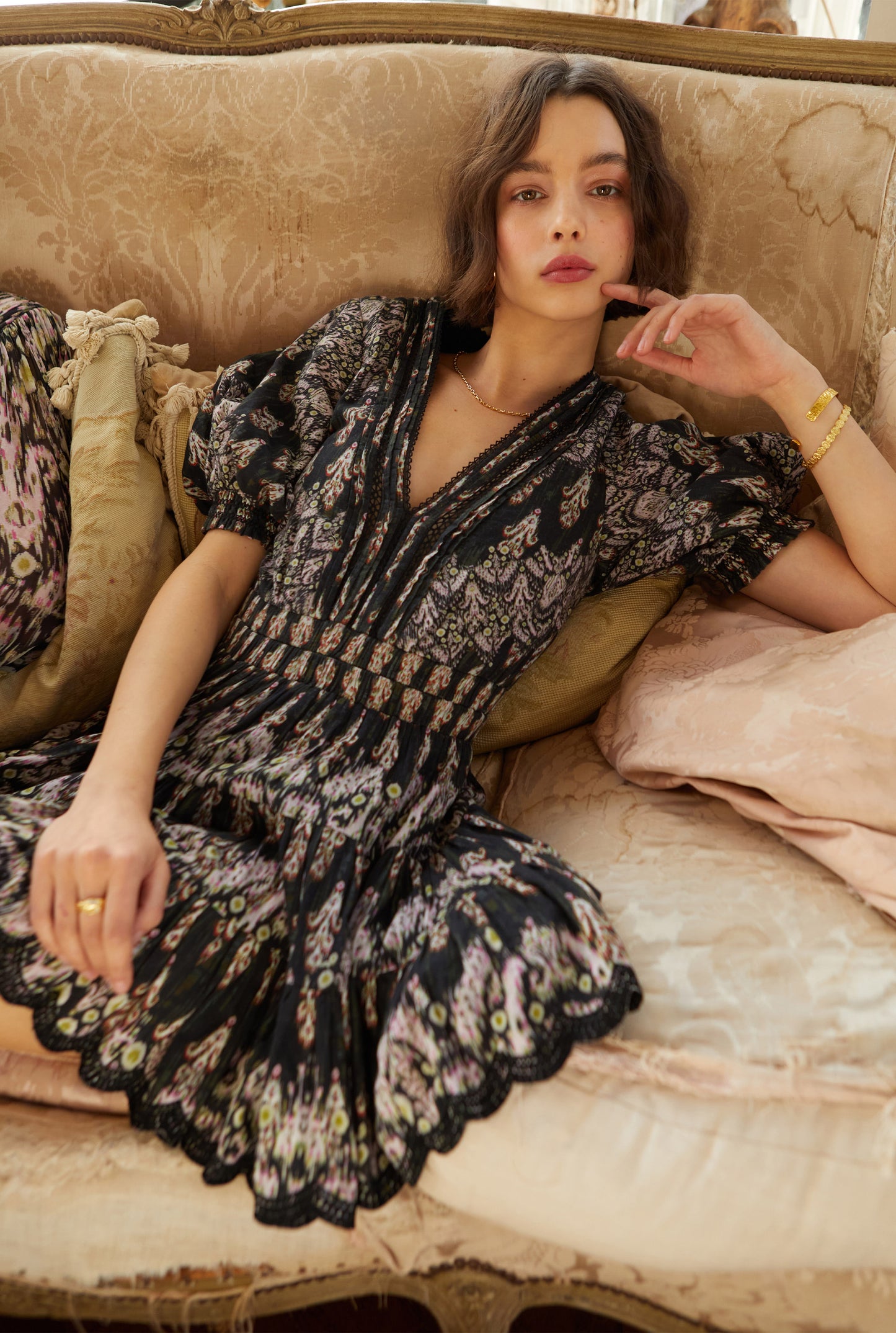 Hemant & Nandita Kari Black Dress