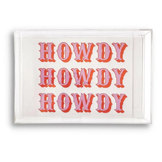 Howdy Small Tray