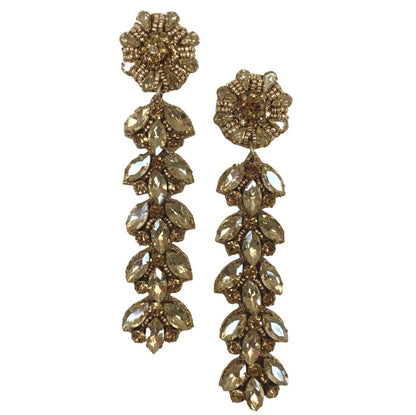 Champagne Jewel Drop Earring