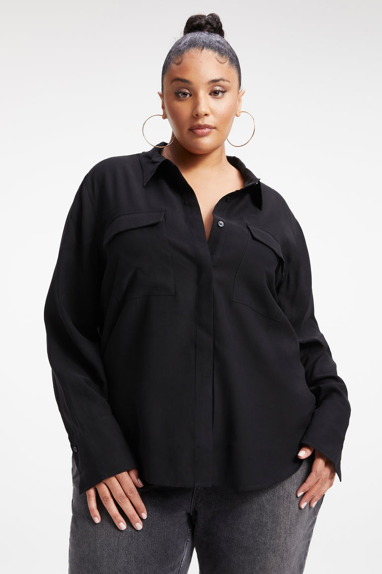 GOOD AMERICAN FLAP POCKET SHIRT