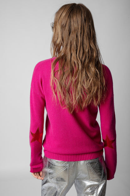 ZADIG & VOLTAIRE Pull Vivi Patch Cachemire