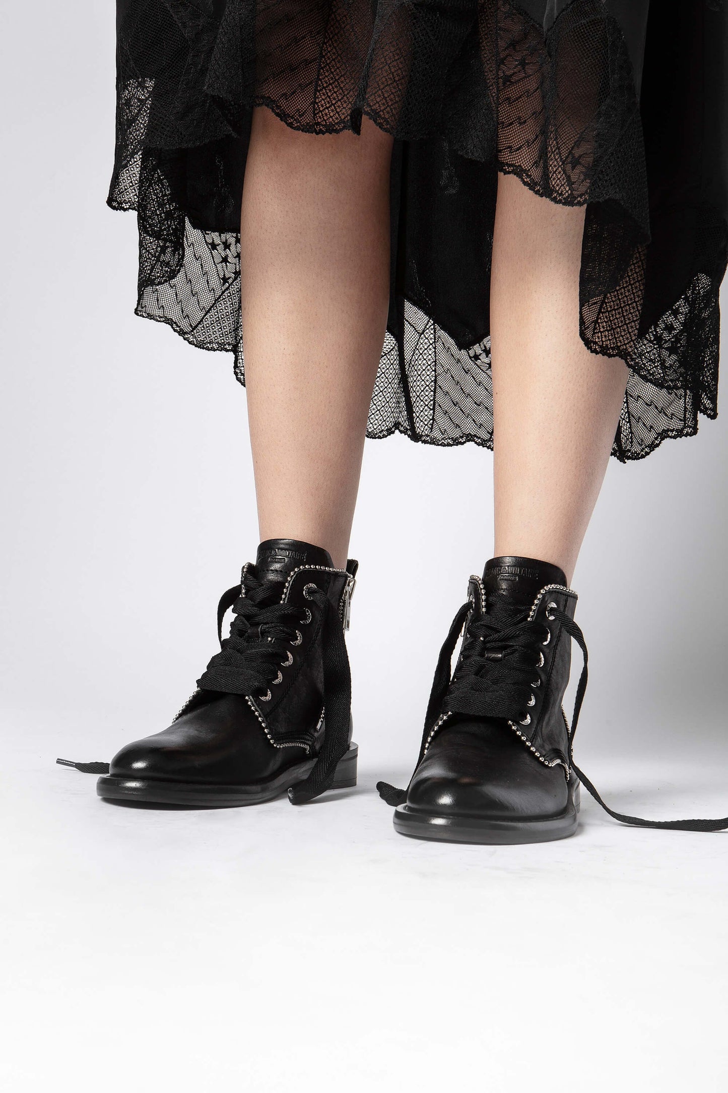 Zadig & Voltaire Laureen Roma Studs Ankle Boots