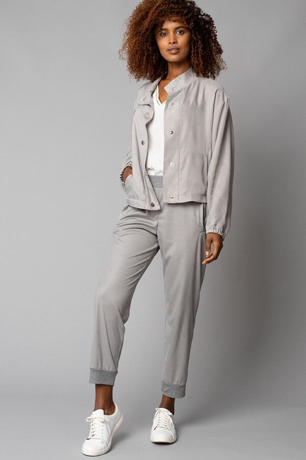 Clay Satin Jacket