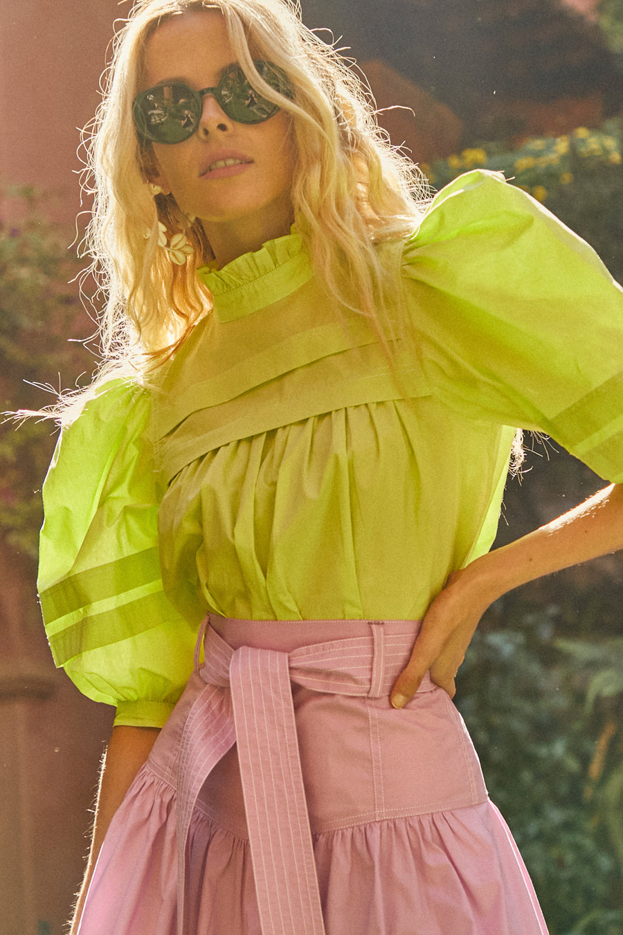 HUNTER BELL Sofia TOP = LIME PUNCH