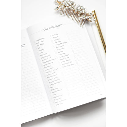 Wedding Planner (White) organiser gift for brides for her