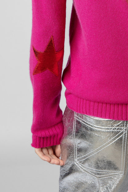 ZADIG & VOLTAIRE Pull Vivi Patch Cachemire