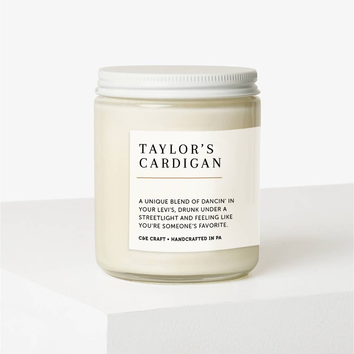 Taylor's Cardigan Candle