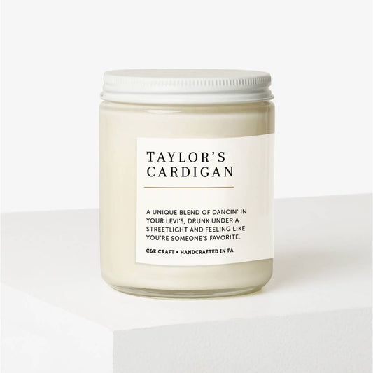 Taylor's Cardigan Candle
