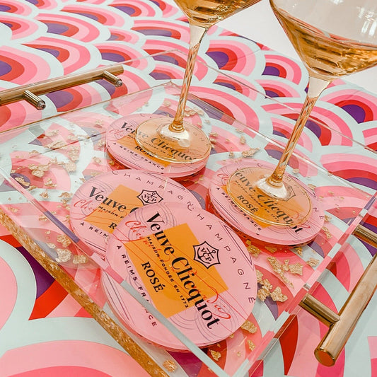 Rose All Day Coasters