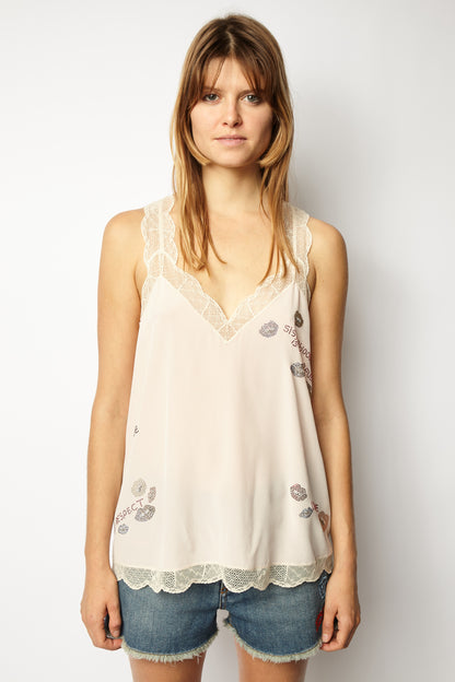 Zadig & Voltaire Chou Boss Strass