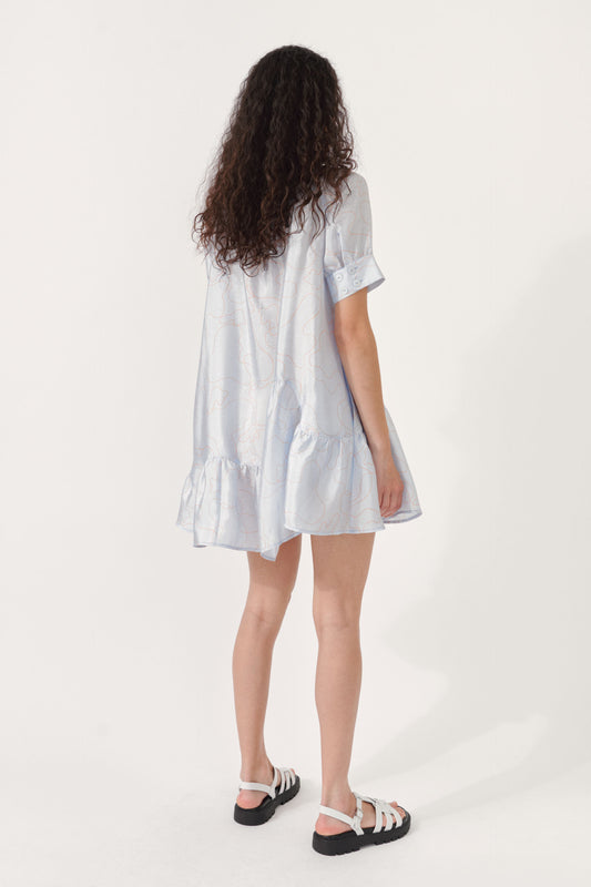 Baum Und Pferdgartem Alana Dress - Grey Alto Vase