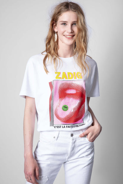 Zadig & Voltaire Tom Voltaire Happy T-Shirt