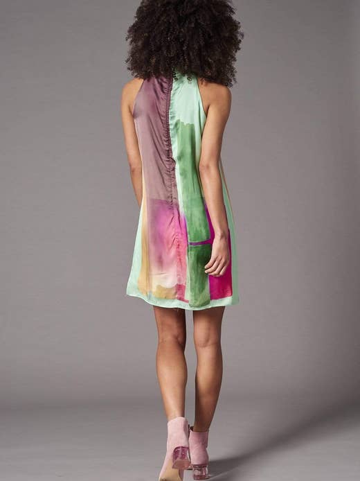 Funnel Neck Dress