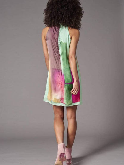 Funnel Neck Dress