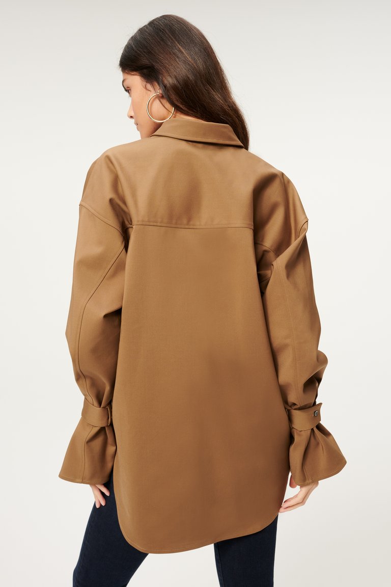 Good American Poplin Tabbed Shirt