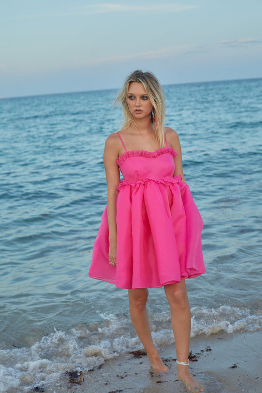 SELKIE CALI ROSEBUD DRESS