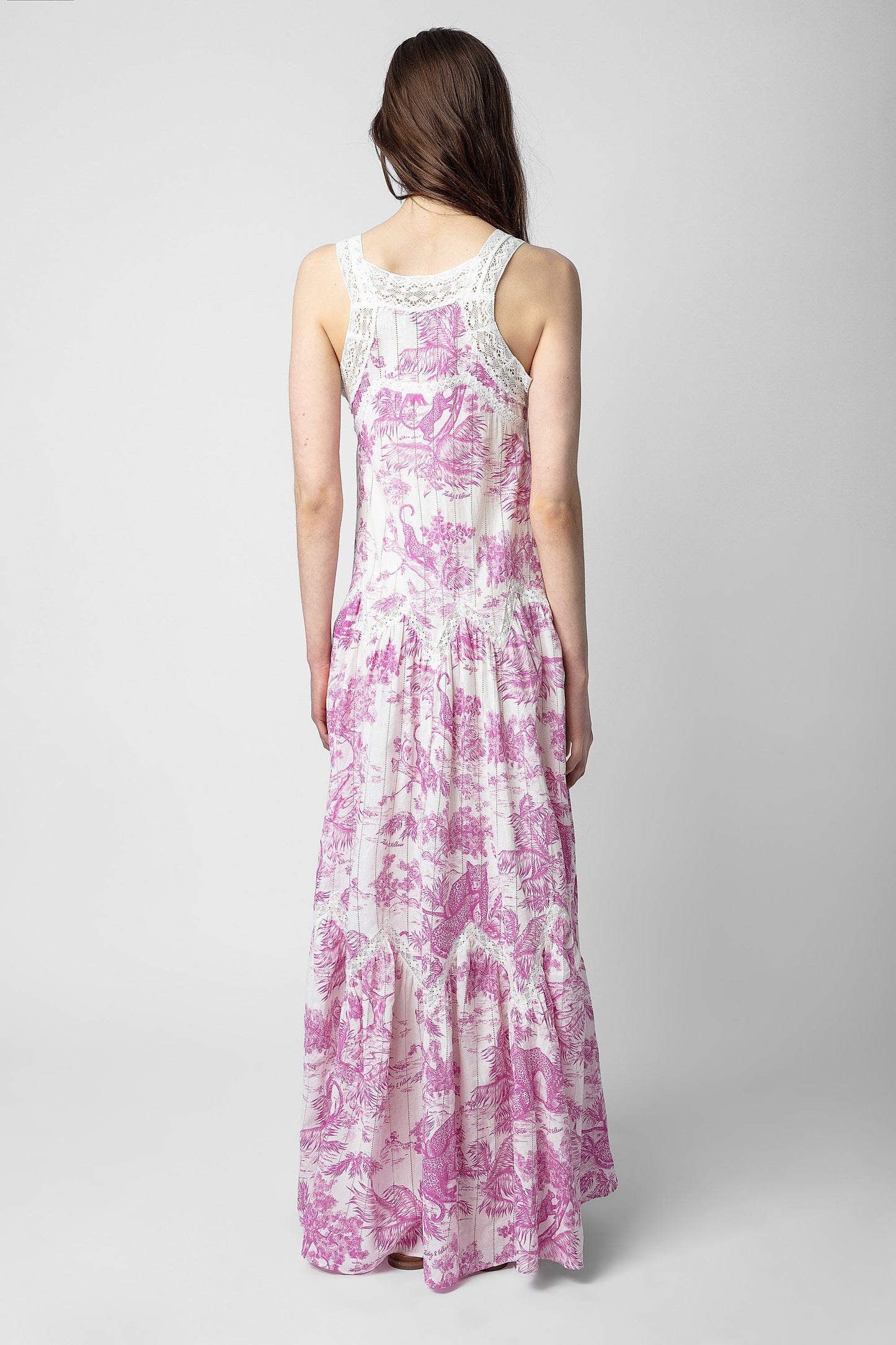 Zadig & Voltaire Recoud Toile De Jouy Dress