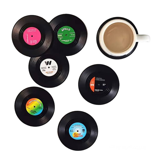 Record Coasters - Set of 6