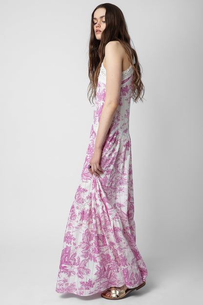 Zadig & Voltaire Recoud Toile De Jouy Dress